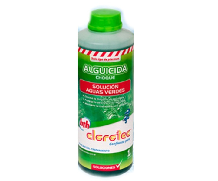 Alguicida Choque Clorotec 1000cc title=
